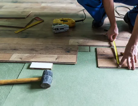 Professional hardwood floor installation in Connecticut