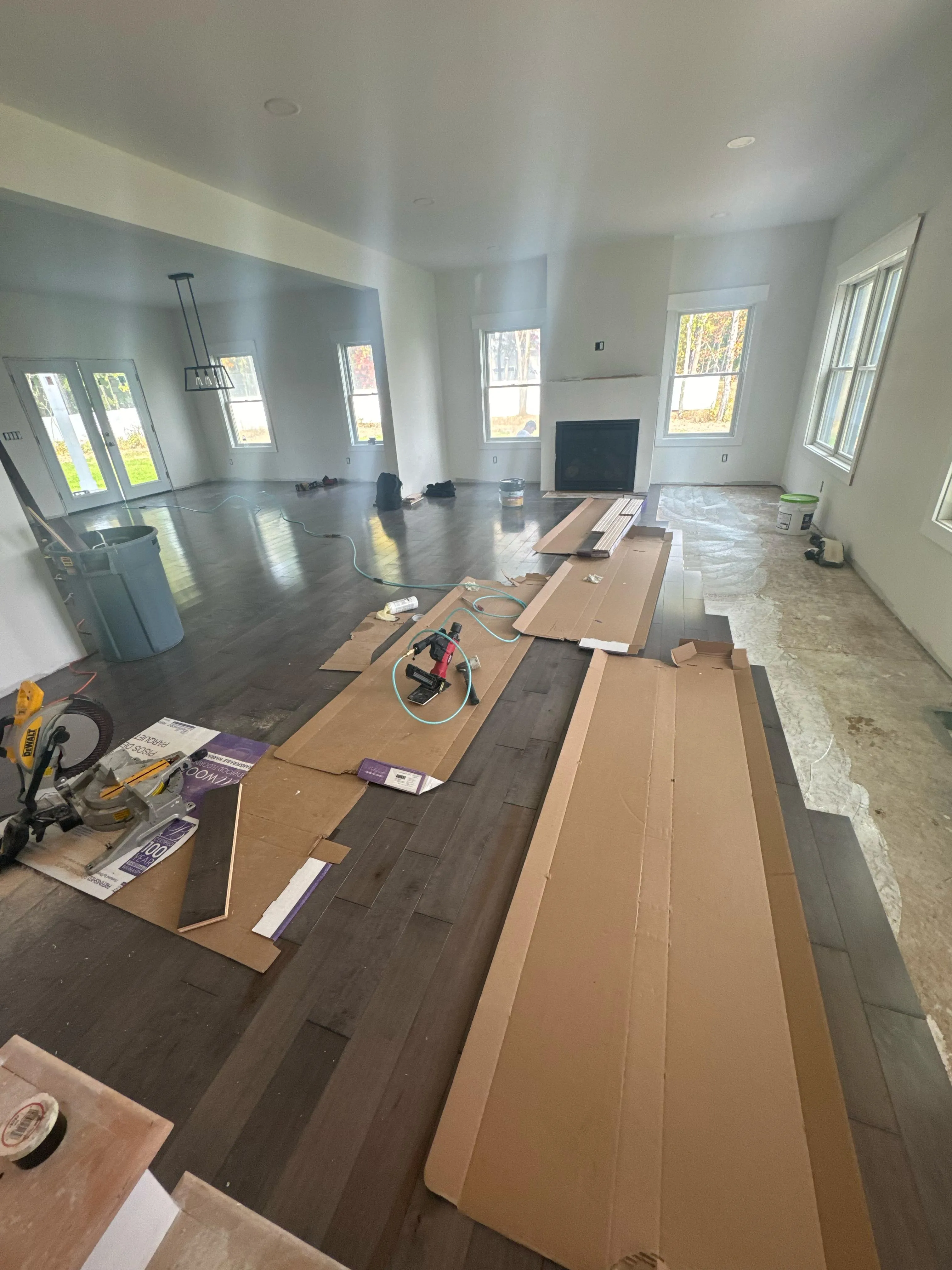 Molina Flooring LLC installation process